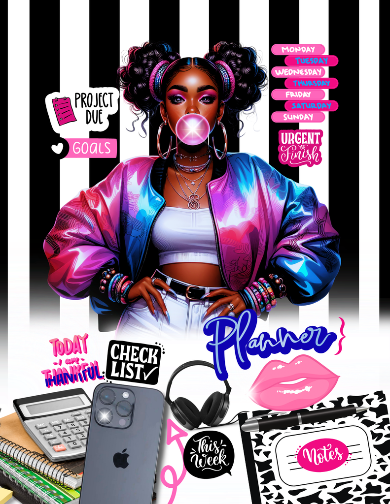 Women's Writing Journal: "Elegant writing journal designed for women to capture thoughts, ideas, and inspiration."
Planners for Women: "Stylish planners designed to help women organize their daily schedules and goals."
Planners for Black Women: "Empowering planners created for Black women, featuring cultural designs and goal-setting tools."
Planners: "Minimalist planners for organizing schedules, tasks, and goals with ease."
Planner for Busy Women: "Efficient planner tailored for busy women to manage their
