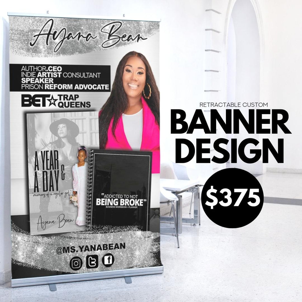 Retractable Banner Design + Print