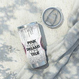 Bougie Girls Do 20oz Silver Tumbler