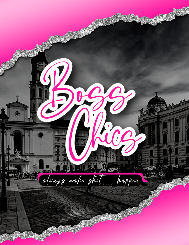 Boss Chics Get Shit Done Hardcover Journal