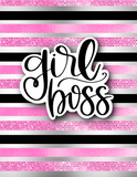 Girl Boss Hardcover Journal