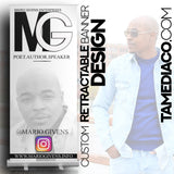 Retractable Banner Design Only