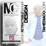 Retractable Banner Design + Print