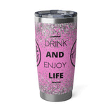 Bougie Girls Do 20oz Silver Tumbler