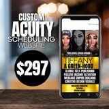 Custom Acuity Scheduling Website Design