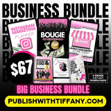 Bougie Business Planner (PDF eBook) + Instagram Marketing Planner (eBook) + Shopify Store Business Planner (eBook) + How to Make 5K in 30 Days eBook | Strategies for Making Money in Any Season
