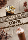 Black Girl Coffee Hardcover Journal