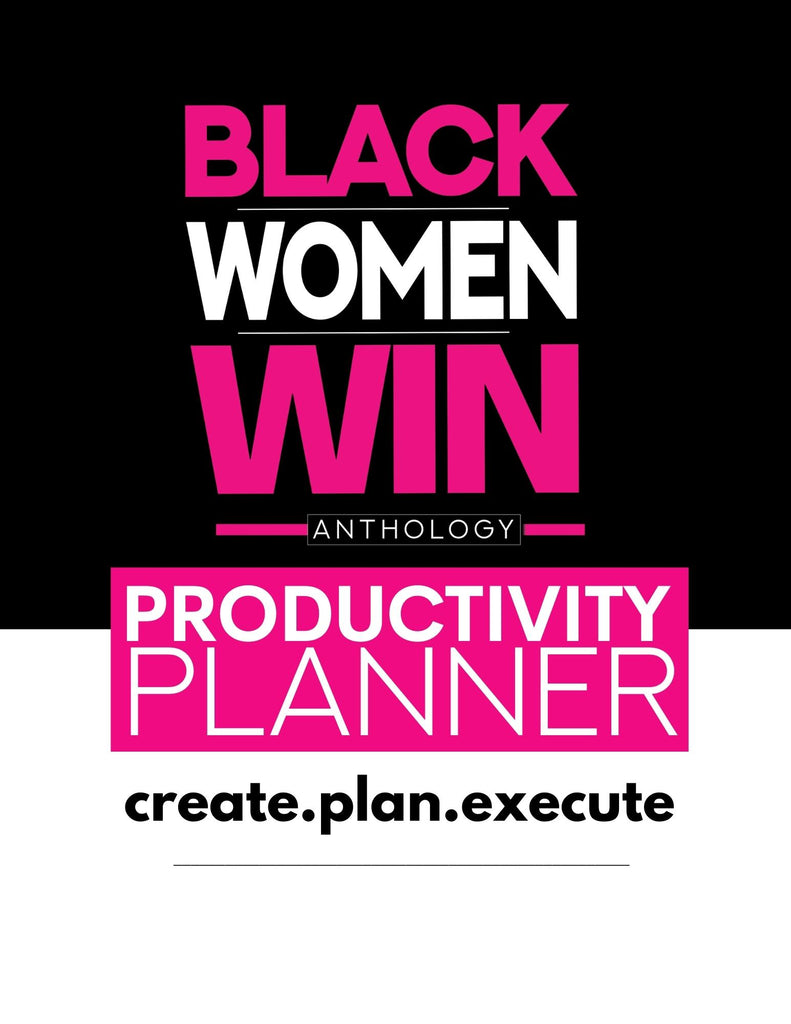 Black Women Win Planner Spiral Bound