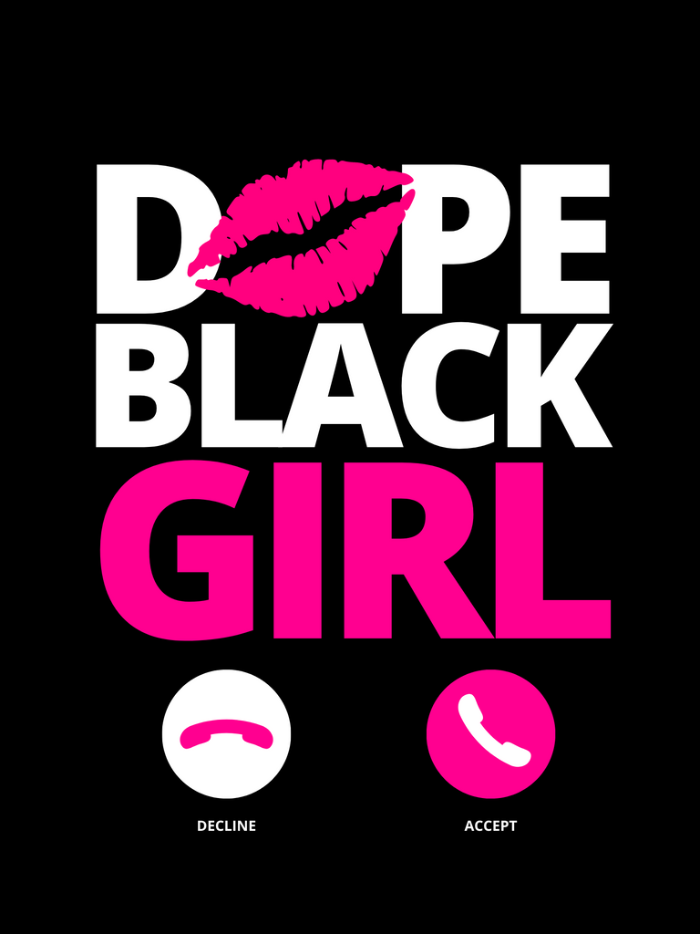 Dope Black Girl Hardcover Journal
